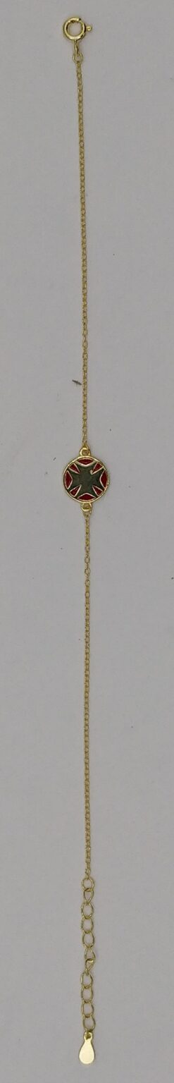 CRB008S SILVER BRACELETE W LARGE SILV CR