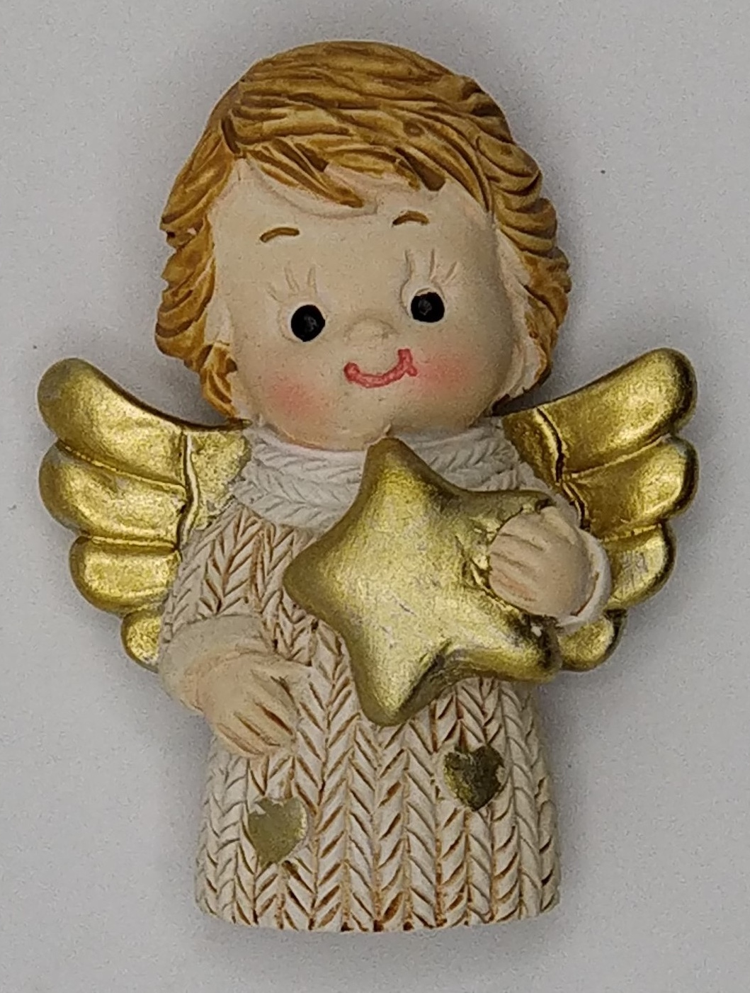 PB19325 SMALL ANGEL W STAR - MAGNET