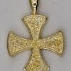 CRGB054 - PENDENT GOLD CELTIC CROSS