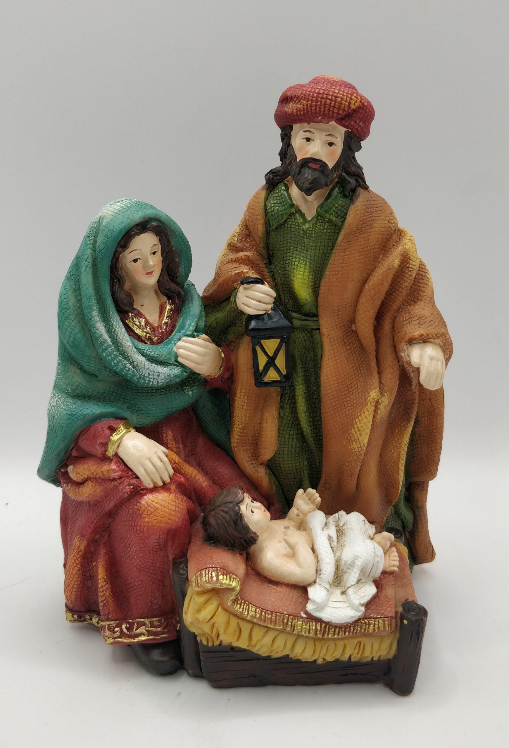 LP63764 NATIVITY - SACRED FAMILY 15CM