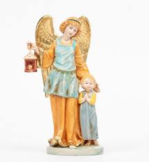 174C GUARDIAN ANGEL WITH GIRL