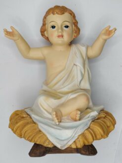 PB20491 - BABY JESUS WITH OPEN HANDS 18C
