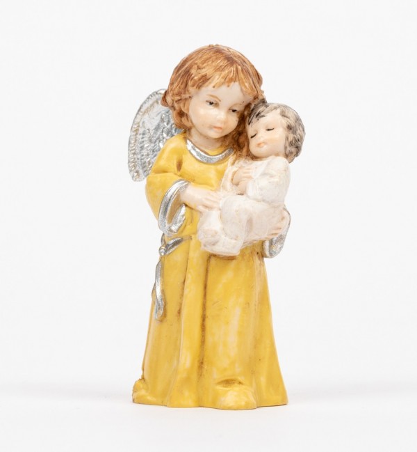 681 - STANDING SMALL ANGEL W BABY
