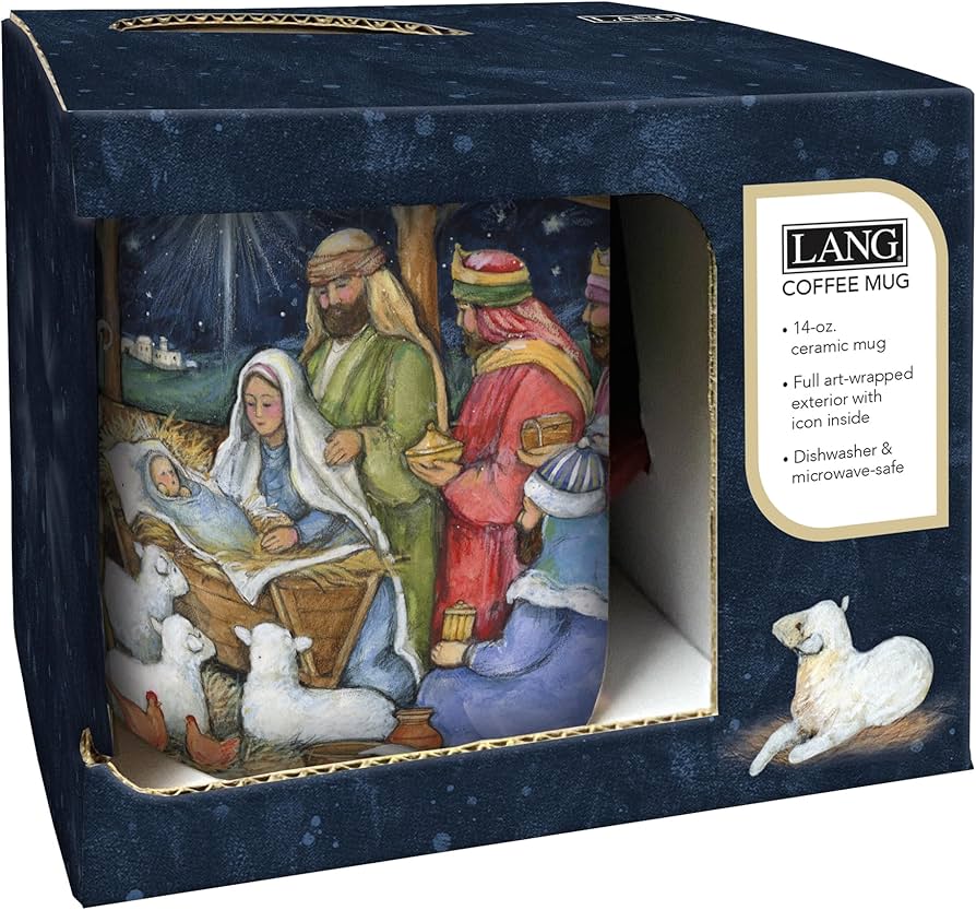 FB718E - NATIVITY BOXED MUG