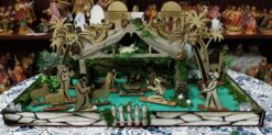 LARGE WOODEN NATIVITY