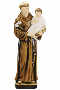 A002884 - ST. ANTHONY STATUE RESIN 30CM