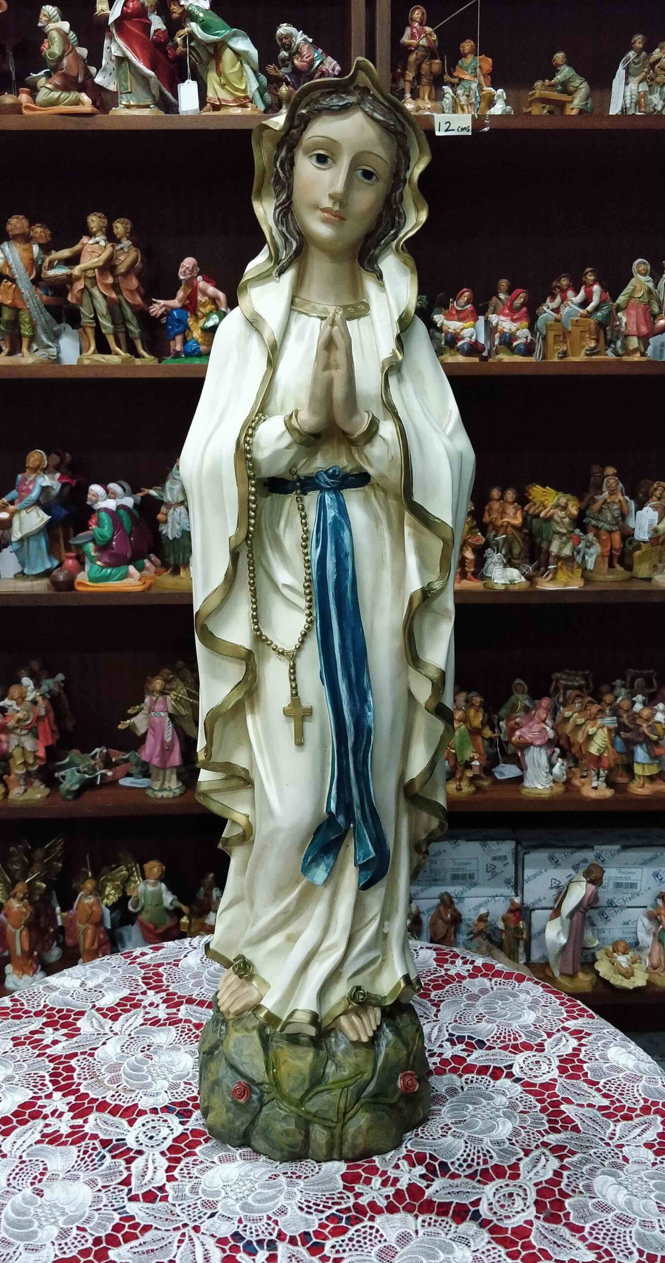 S1 - STATUE OF OUR LADY OF LOURDES 70CM