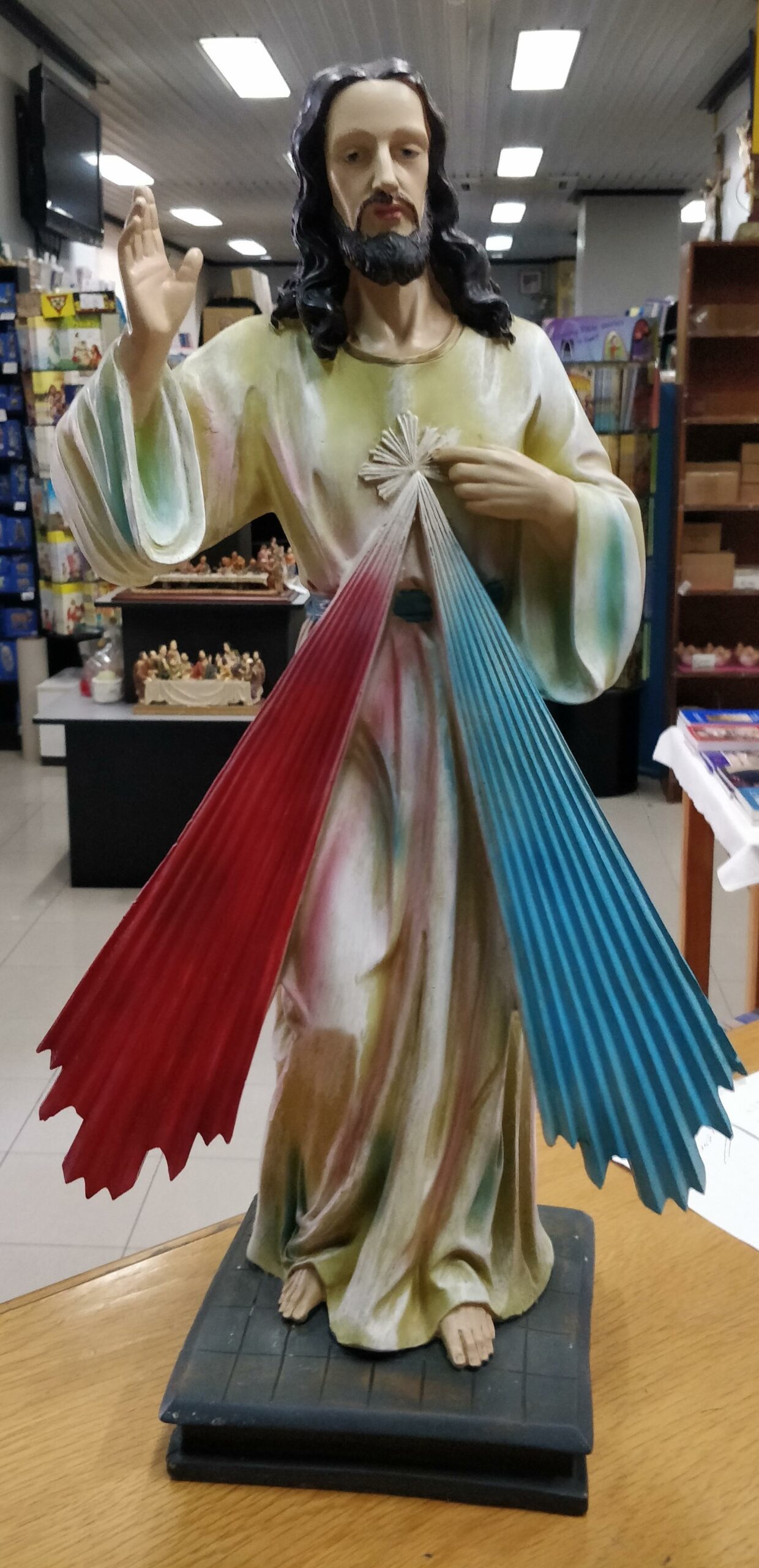 S1SH - STATUE OF DIVINE MERCY 50CM