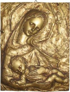1392D3 QUADRO MADONNA C BAMBINO 27X34CM