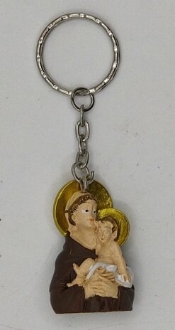 1385PCSA - S ANTONIO DI PADOVA KEYCHAINS