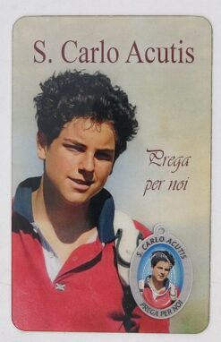 FSM0109 SAINT CARLO ACUTIS HOLY CARD