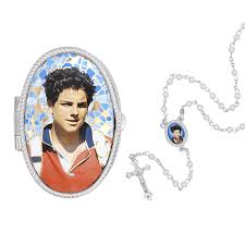 ART299: CARLO ACUTIS METAL ROSAET CASE
