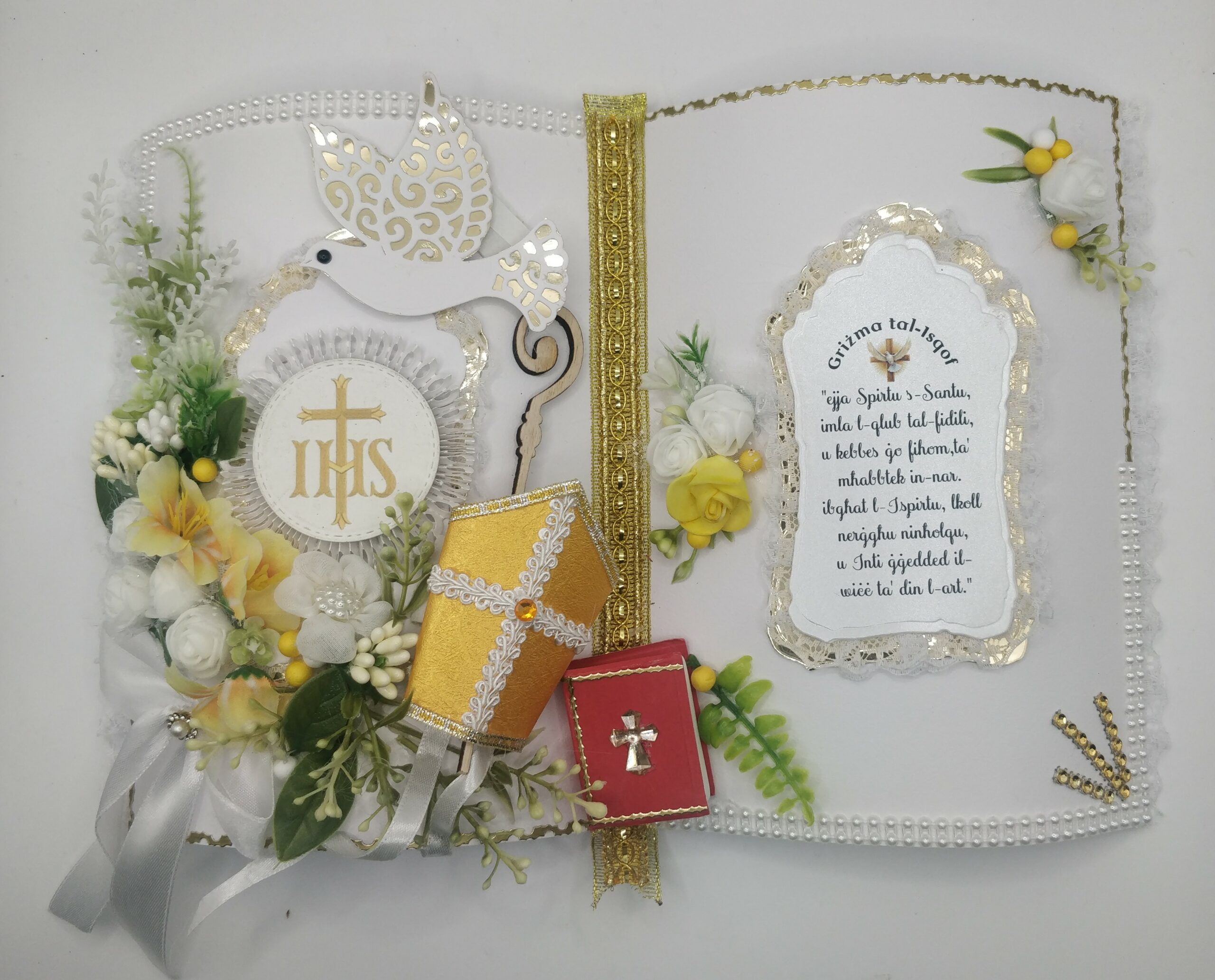 CONFIRMATION OPEN BOOK