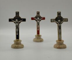 AL3351 ST. BENEDICT CROSS W BASE