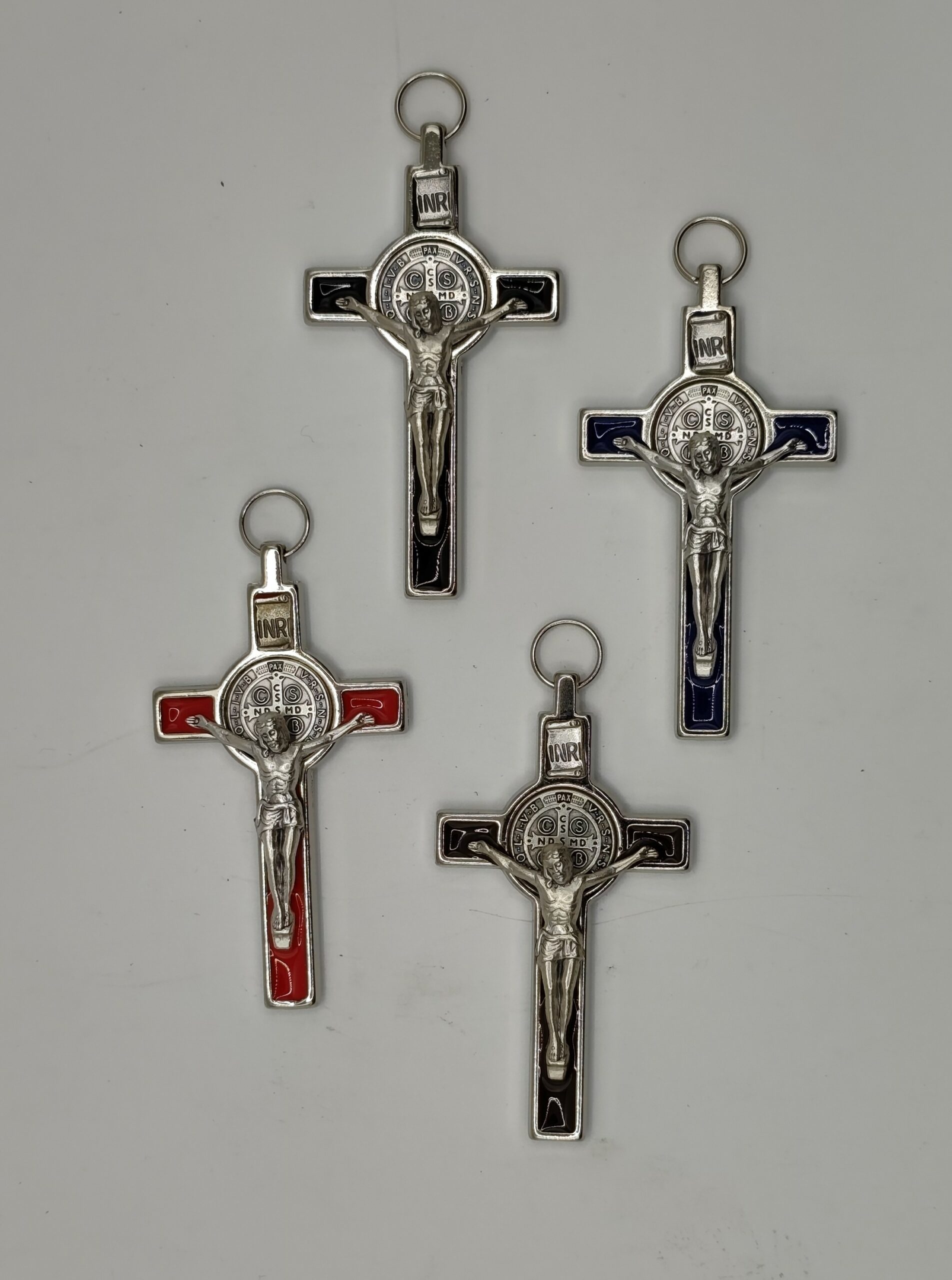AL3351H - ST. BENEDICT HANING CROSS 8CM