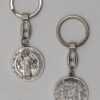 ALR35 - SILVER ST. BENEDICT KEYCHAIN