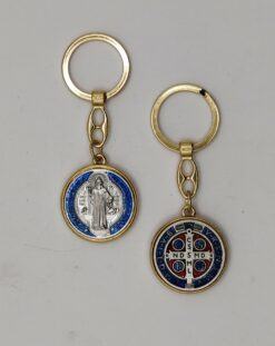 ALR512 ST. BENEDICT GOLD AND SILVER KEYC