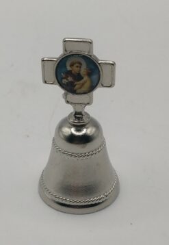 CT13 SMALL METAL BELL W SAINT