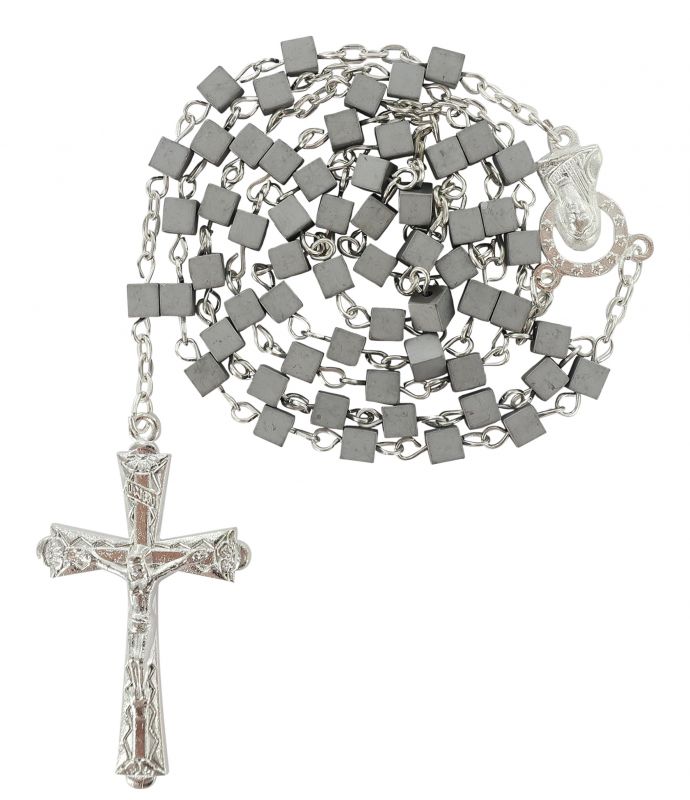 2730RS-ROSARIO EMATITE CON GRANO A CUBO